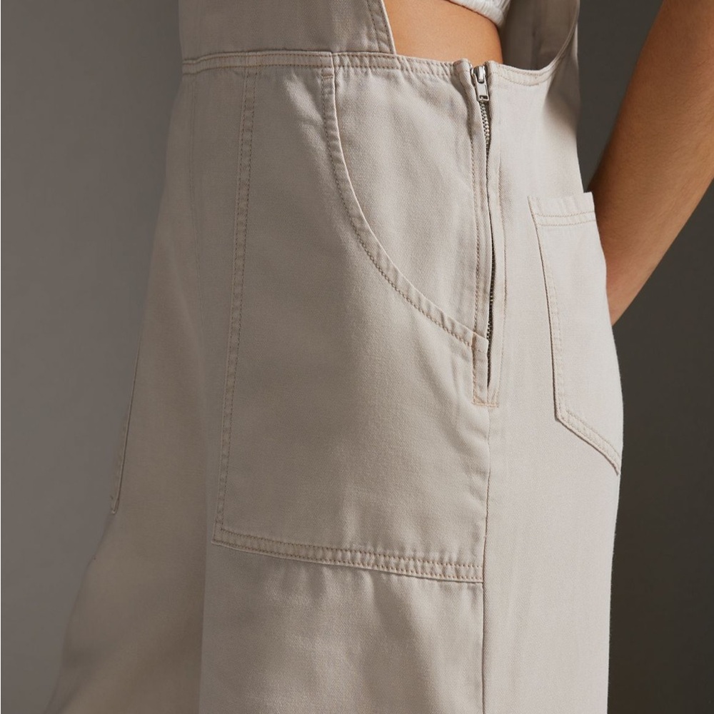 Anthropologie Wide-Leg Overalls - Picture 5 of 8